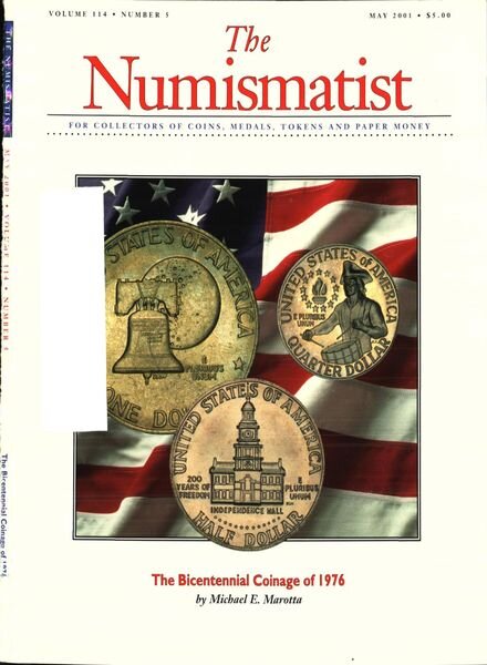 The Numismatist – May 2001 Cover