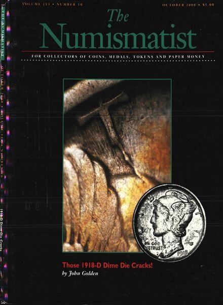 The Numismatist – October 2000 Cover