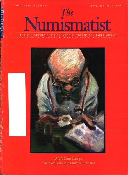 The Numismatist – September 2001 Cover