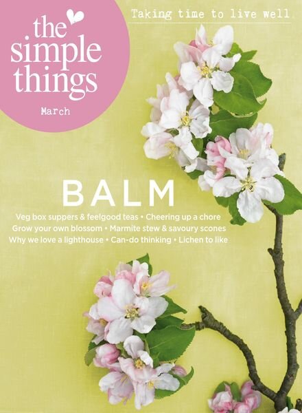The Simple Things – March 2021 Cover