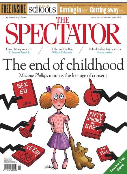 The Spectator – 14 March 2015 Cover