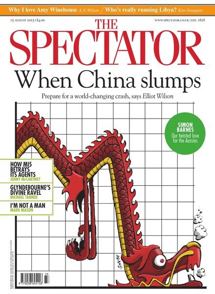 The Spectator – 15th August 2015 Cover