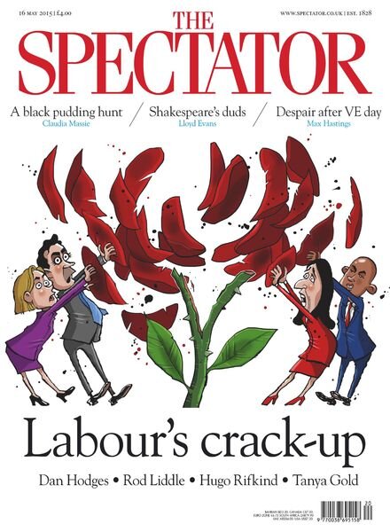 The Spectator – 16 May 2015 Cover