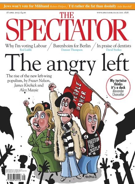 The Spectator – 18 April 2015 Cover