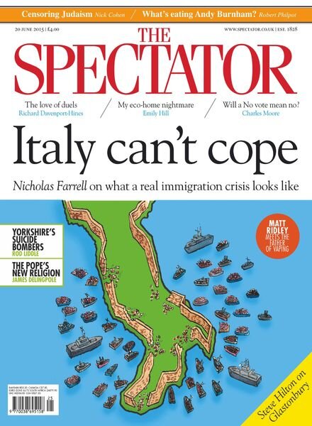 The Spectator – 20 June 2015 Cover