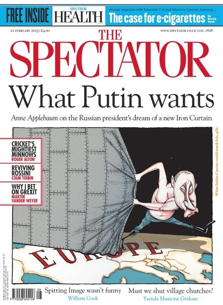 The Spectator – 21 February 2015 Cover