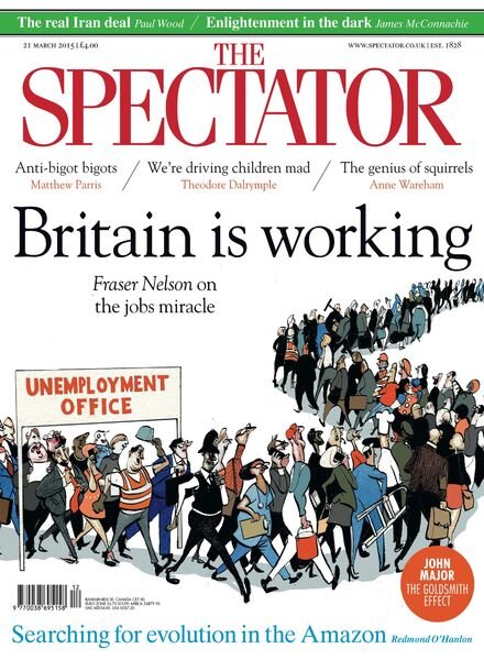 The Spectator – 21 March 2015 Cover