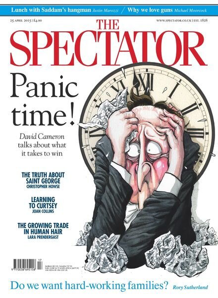 The Spectator – 25 April 2015 Cover