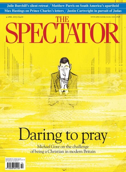 The Spectator – 4 April 2015 Cover