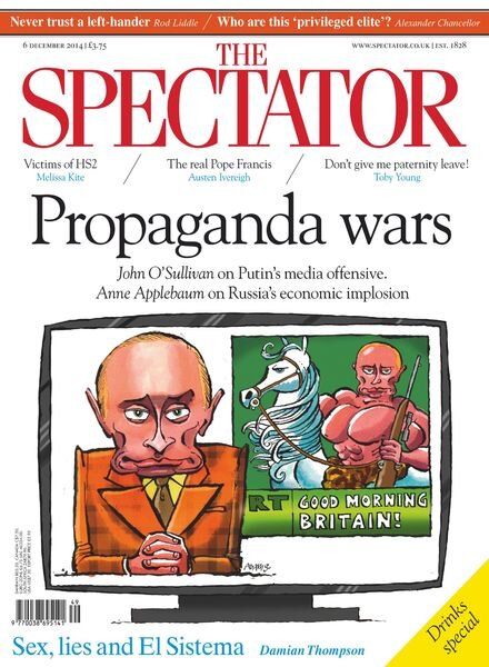 The Spectator – 6 December 2014 Cover