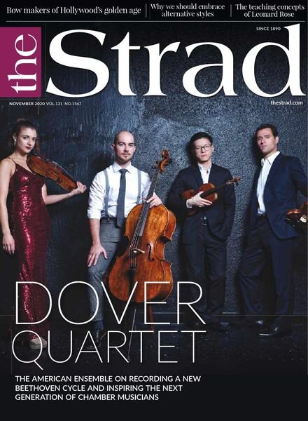 The Strad – Issue 1567 – November 2020 Cover