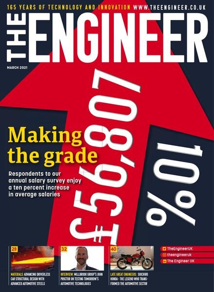 Theengineer – March 2021 Cover
