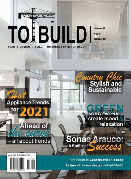 To Build – March-June 2021 Cover