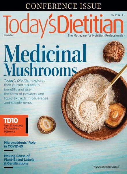 Today’s Dietitian – March 2021 Cover
