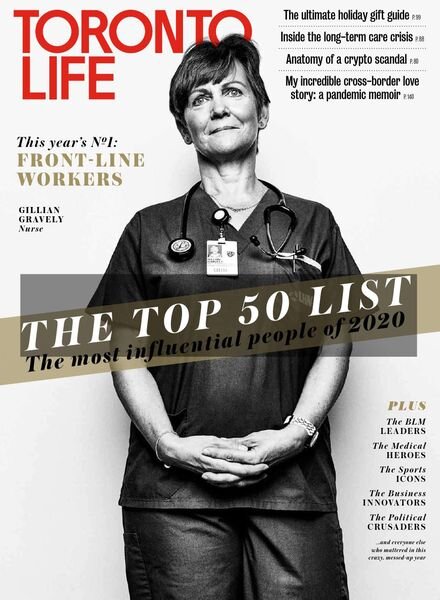 Toronto Life – December 2020 Cover