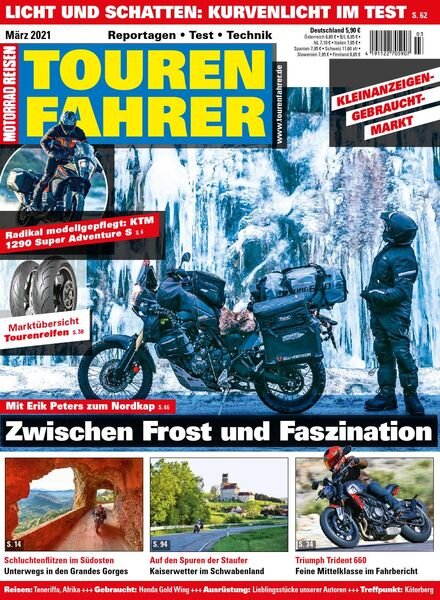 Tourenfahrer – Marz 2021 Cover