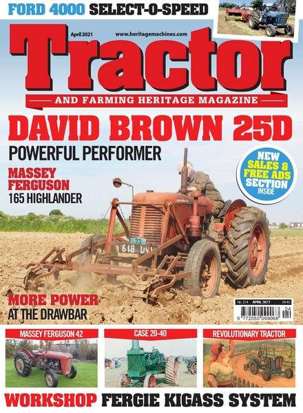 Tractor & Farming Heritage Magazine – April 2021 Cover