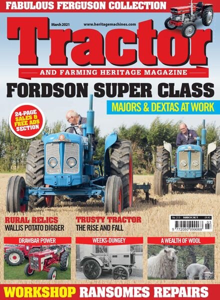 Tractor & Farming Heritage Magazine – March 2021 Cover