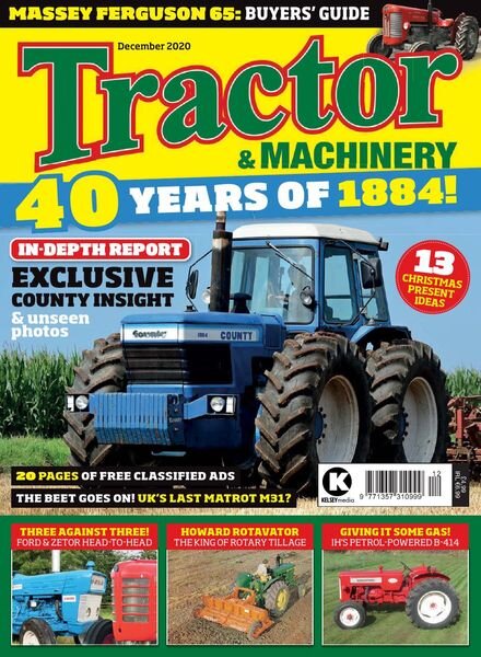 Tractor & Machinery – December 2020 Cover