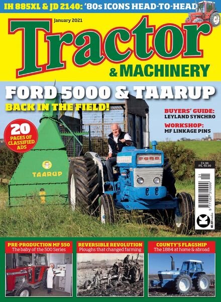 Tractor & Machinery – January 2021 Cover