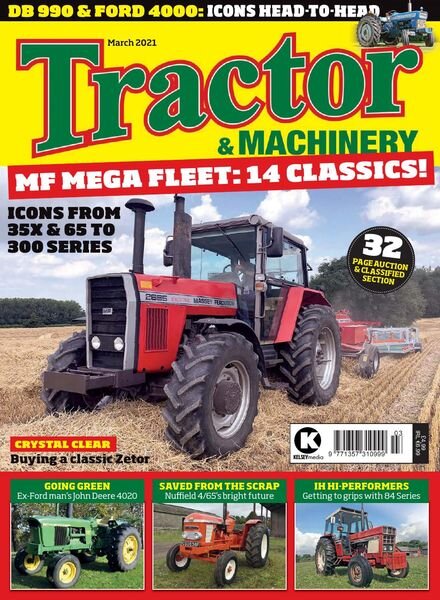 Tractor & Machinery – March 2021 Cover