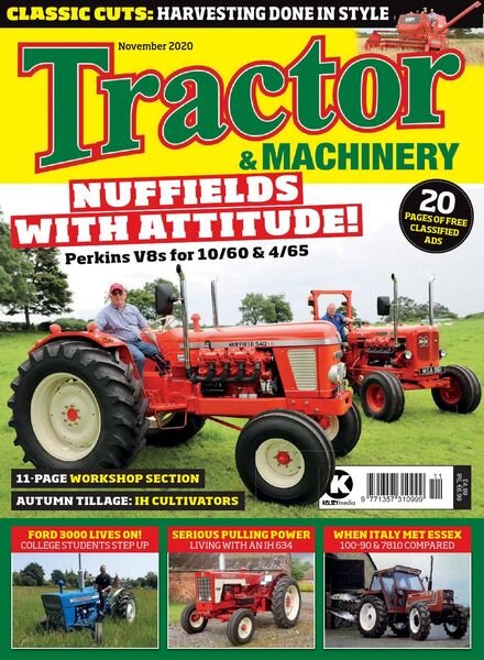 Tractor & Machinery – November 2020 Cover