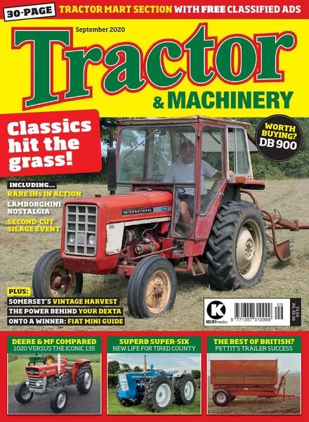 Tractor & Machinery – September 2020 Cover