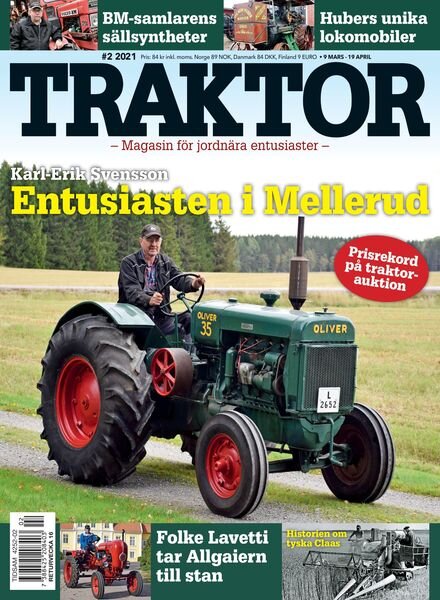 Traktor – 09 mars 2021 Cover