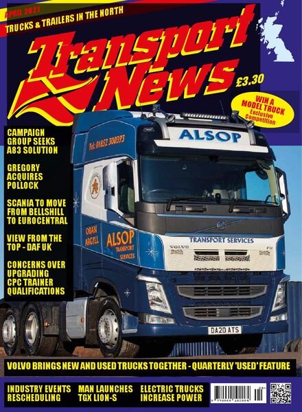 Transport News – April 2021 Cover