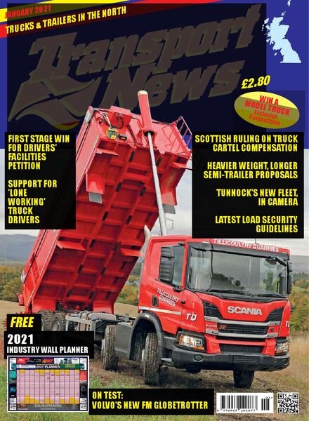 Transport News – January 2021 Cover