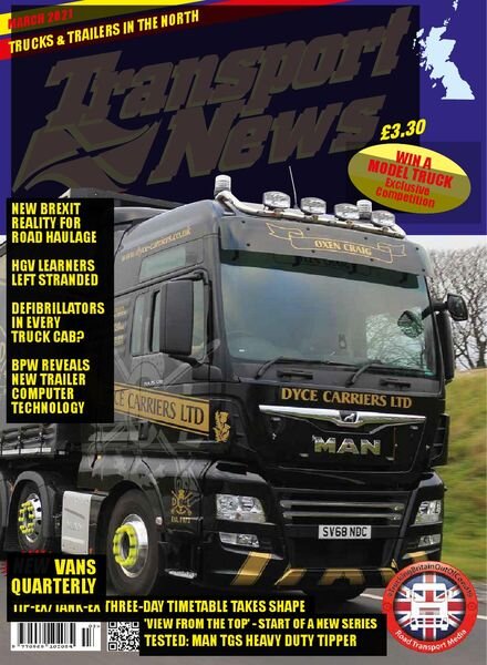 Transport News – March 2021 Cover