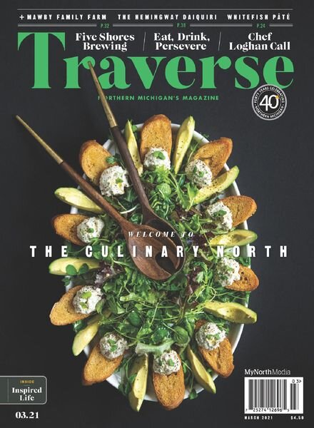 Traverse Northern Michigan’s Magazine – March 2021 Cover