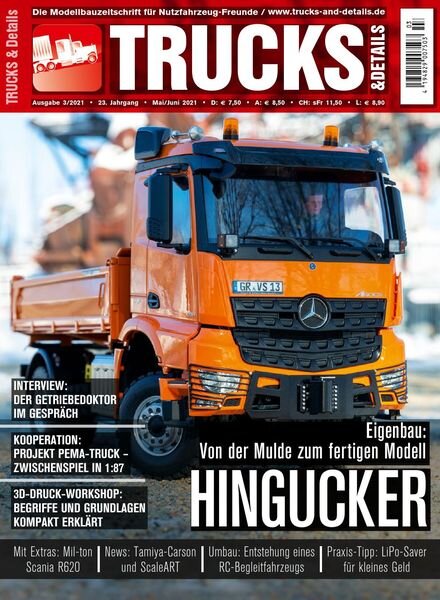 Trucks & Details – Marz 2021 Cover