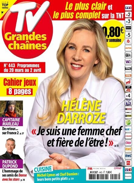 TV Grandes chaines – 13 Mars 2021 Cover