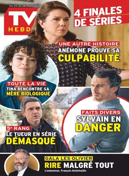 TV Hebdo – 20 mars 2021 Cover