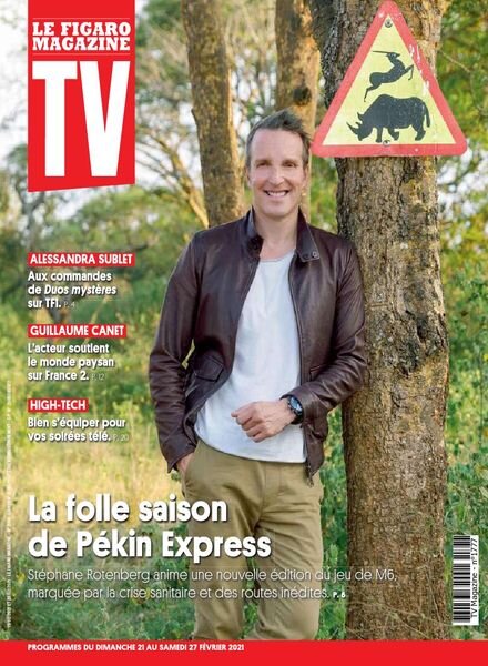 TV Magazine – 21 Fevrier 2021 Cover