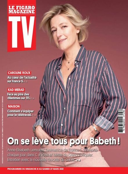 TV Magazine – 21 Mars 2021 Cover