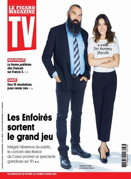 TV Magazine – 28 Fevrier 2021 Cover