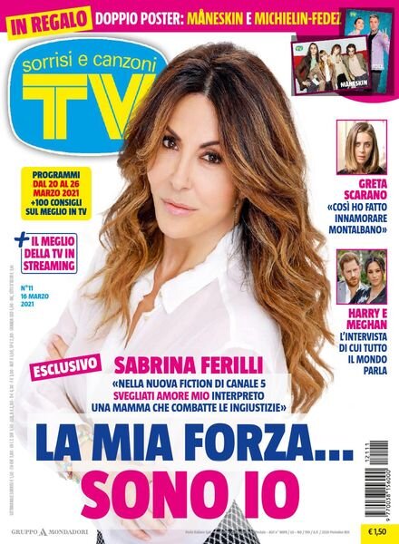 TV Sorrisi e Canzoni – 16 Marzo 2021 Cover