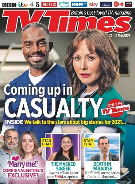 TV Times – 13 February 2021 Cover