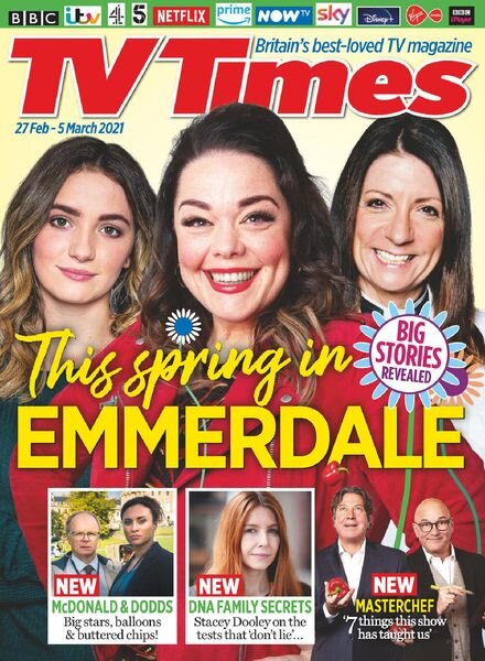 TV Times – 27 February 2021 Cover