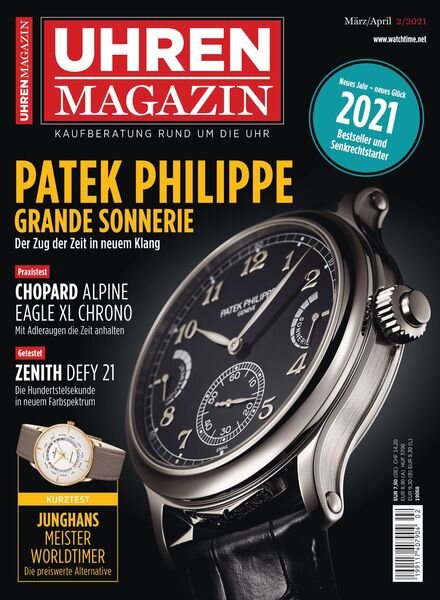 Uhren Magazin – 19 Februar 2021 Cover