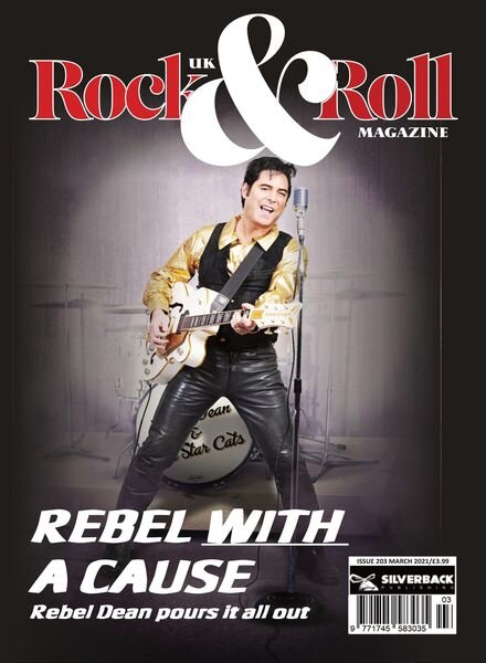UK Rock & Roll Magazine – March 2021 Cover