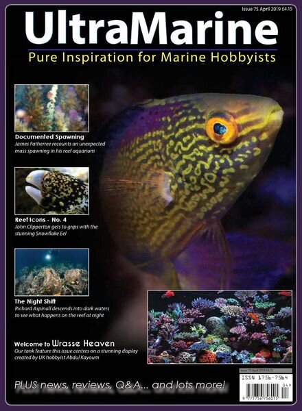 UltraMarine – Issue 75 – April-May 2019 Cover