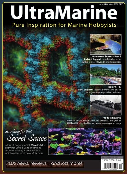 UltraMarine – Issue 84 – October-November 2020 Cover