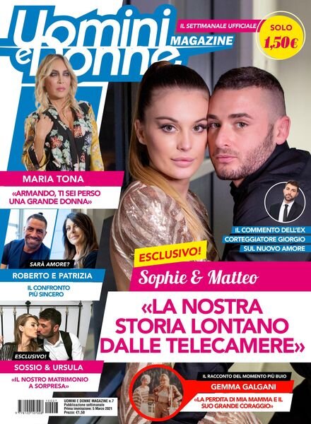 Uomini e Donne magazine – 05 marzo 2021 Cover