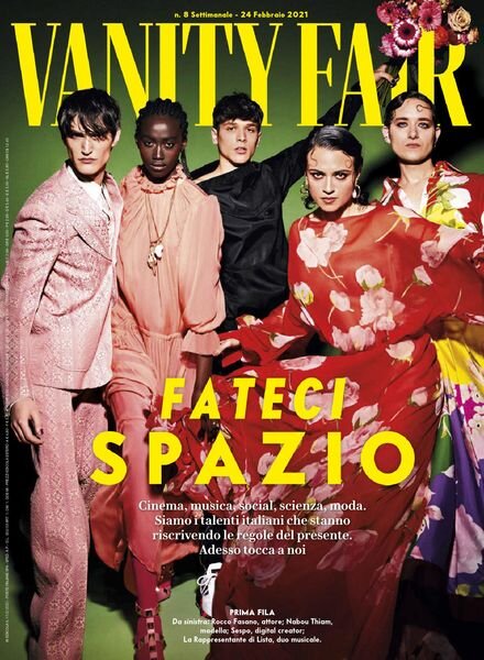 Vanity Fair Italia – 24 febbraio 2021 Cover