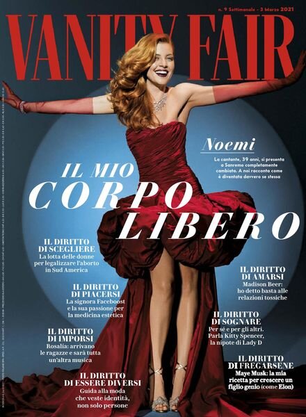 Vanity Fair Italia – 25 febbraio 2021 Cover