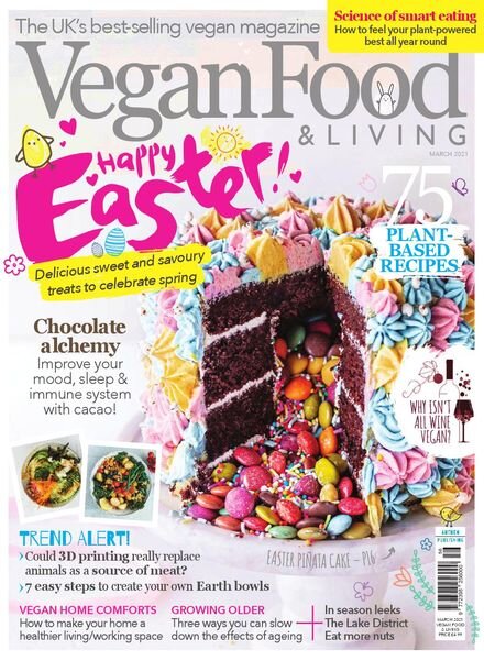 Vegan Food & Living – March 2021 Cover