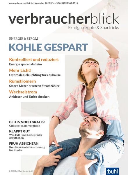 verbraucherblick – November 2020 Cover